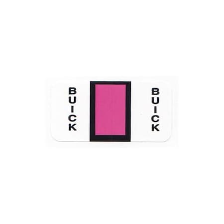 Asp File Right Color-Code Auto-Makes - Ringbook, 1 Set: Buick Pk 386-Buick